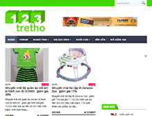 Tablet Screenshot of 123tretho.com